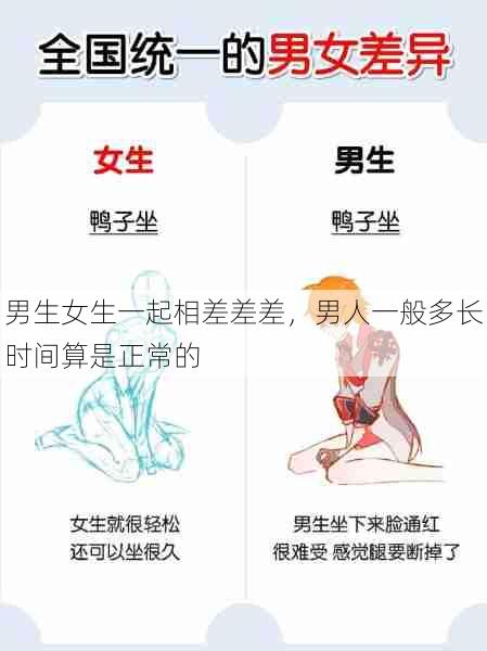 男生女生一起相差差差,男人一般多长时间算是正常的 第1张 男生女生一起相差差差,男人一般多长时间算是正常的 第1张